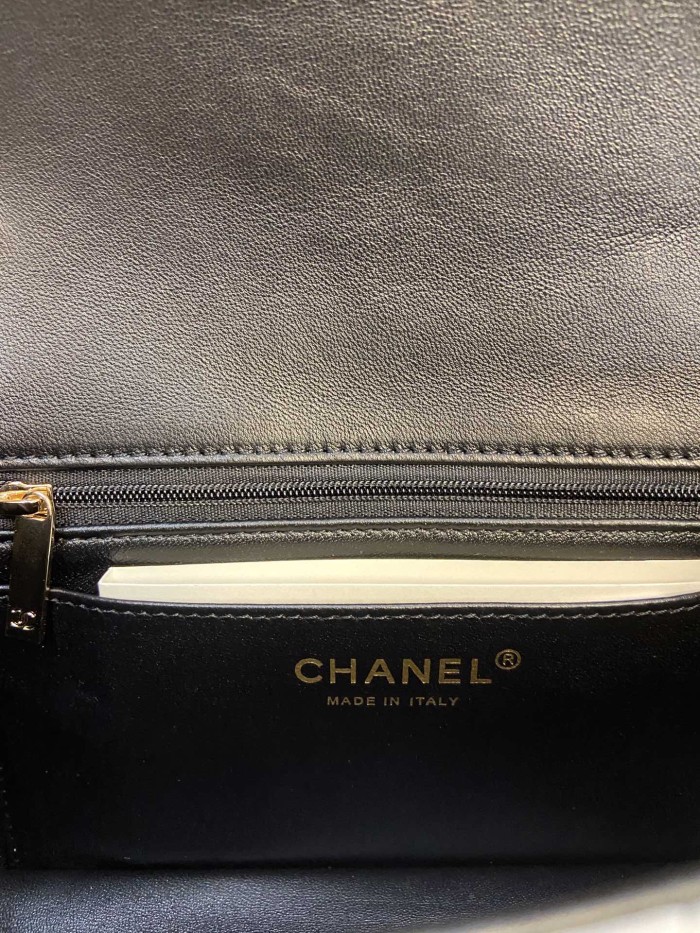Handbag Chanel 01116 size 20 cm
