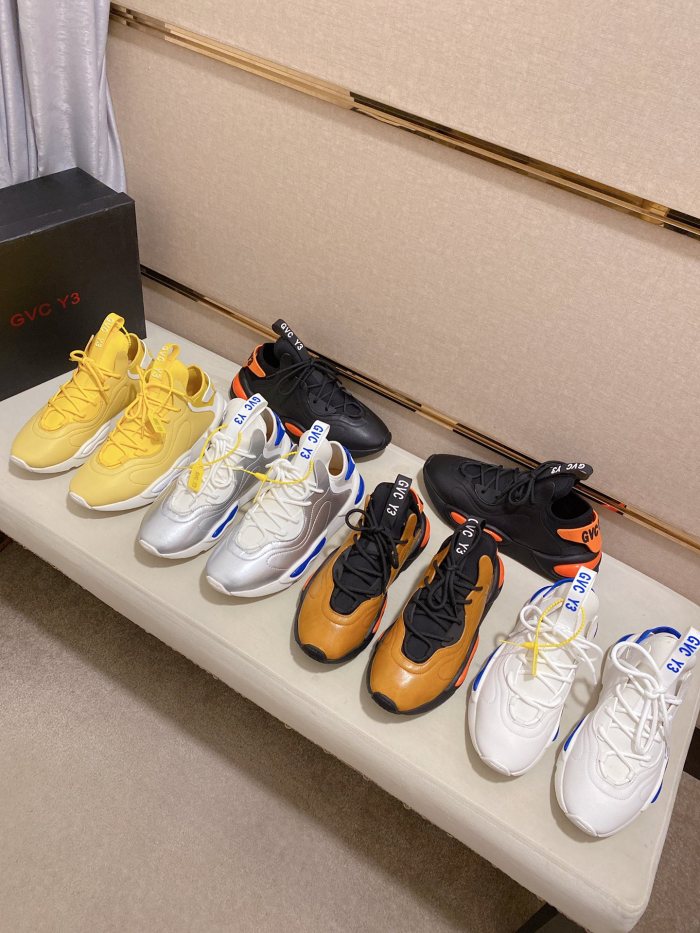 Y-3 Kaiwa Lace-Up Sneakers 4