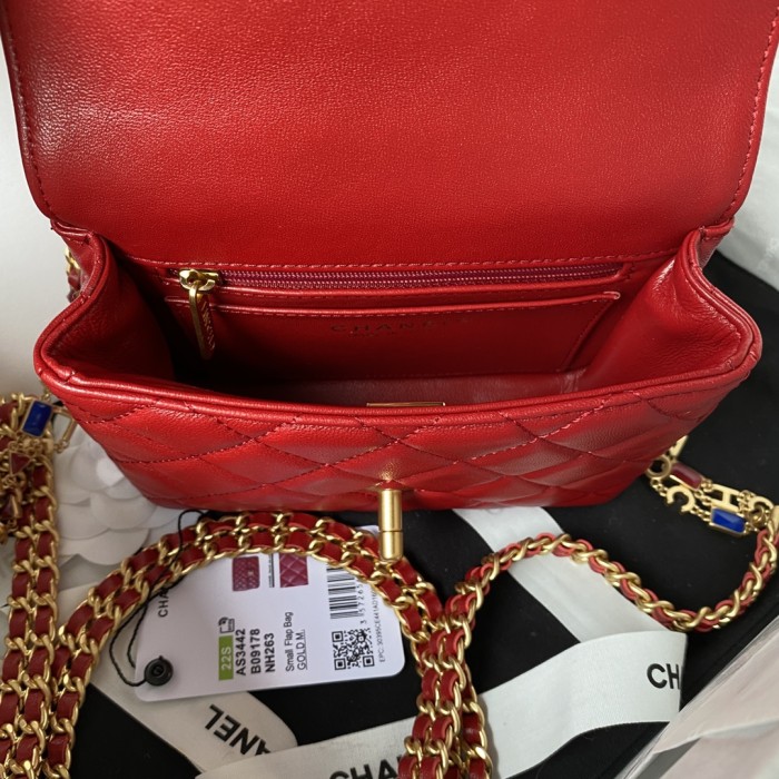 Handbag Chanel AS3442 size 20.5*17*6.5 cm