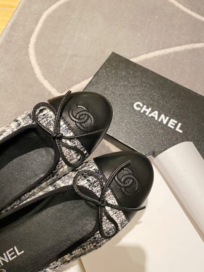 Chanel Ballerinas Fabric & Grosgrain 21