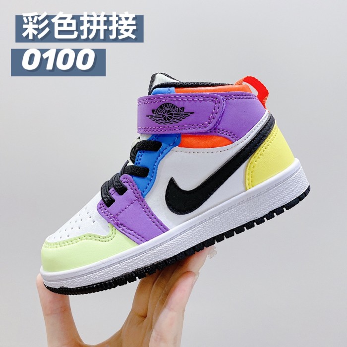 Kids jordan 1 high shoes 2