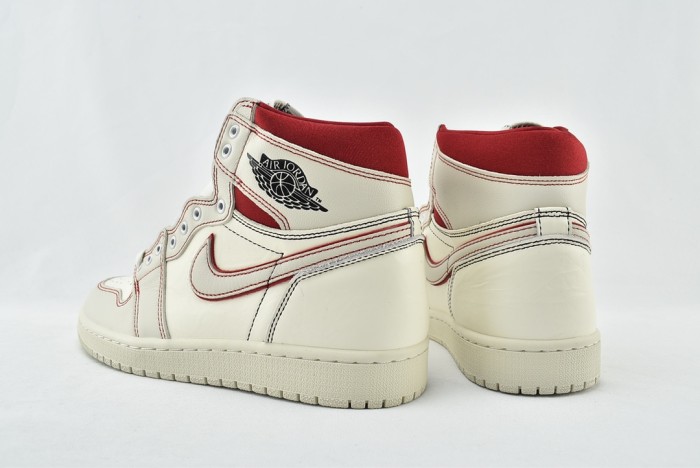 Jordan 1 Retro High Phantom Gym Red