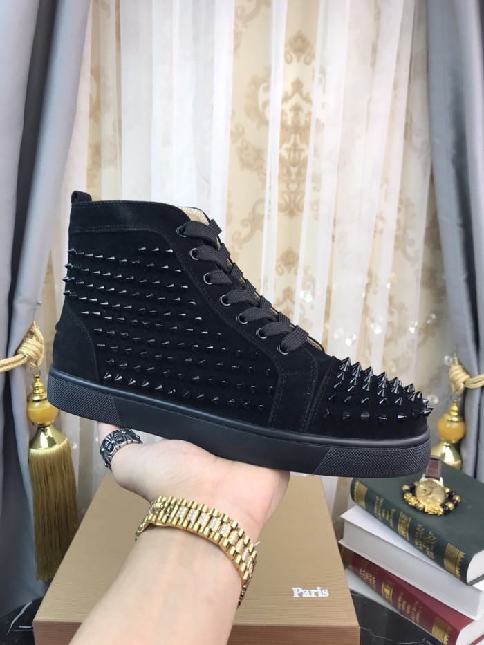 Christian Louboutin Louis Junior Spikes Orlato Flat Sneakers 2