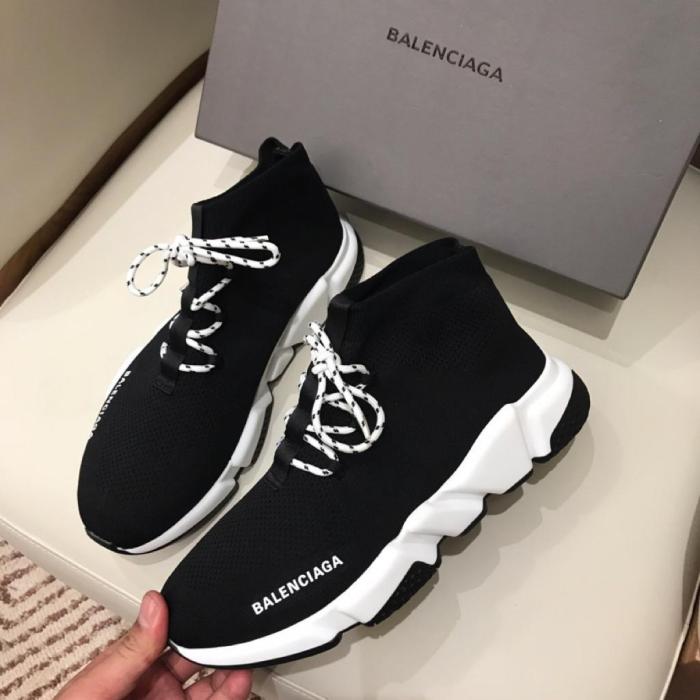 Balenciaga Speed Lace Up Black