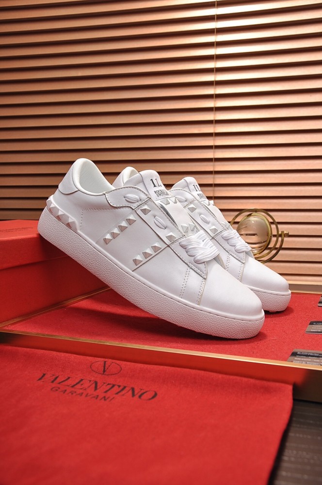Valentino Garavani Rockstud Untitled calfskin sneaker 7