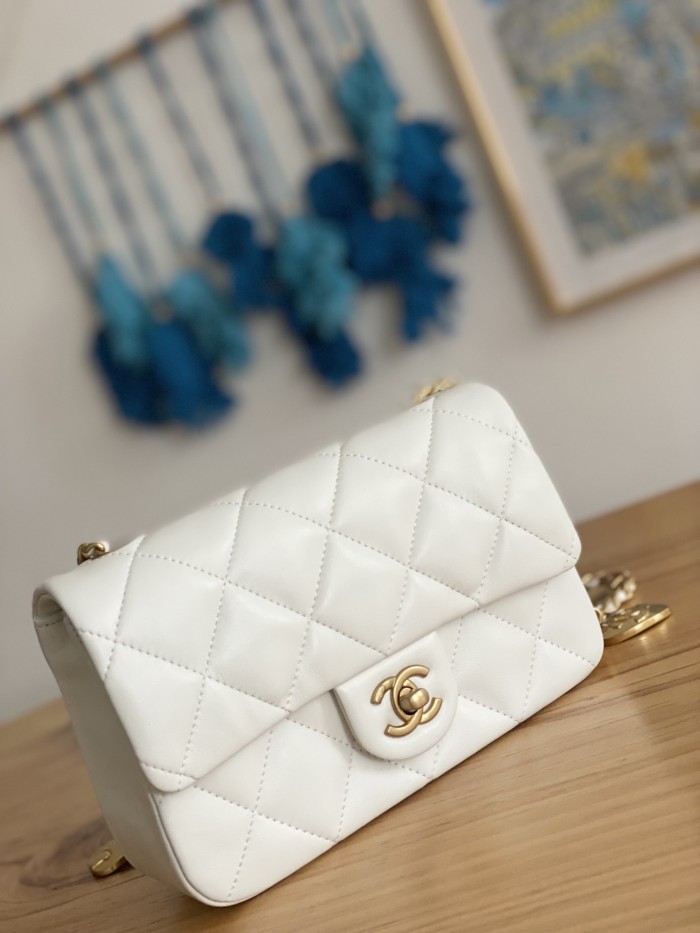 Handbag Chanel 3457 size 14*20*8 cm