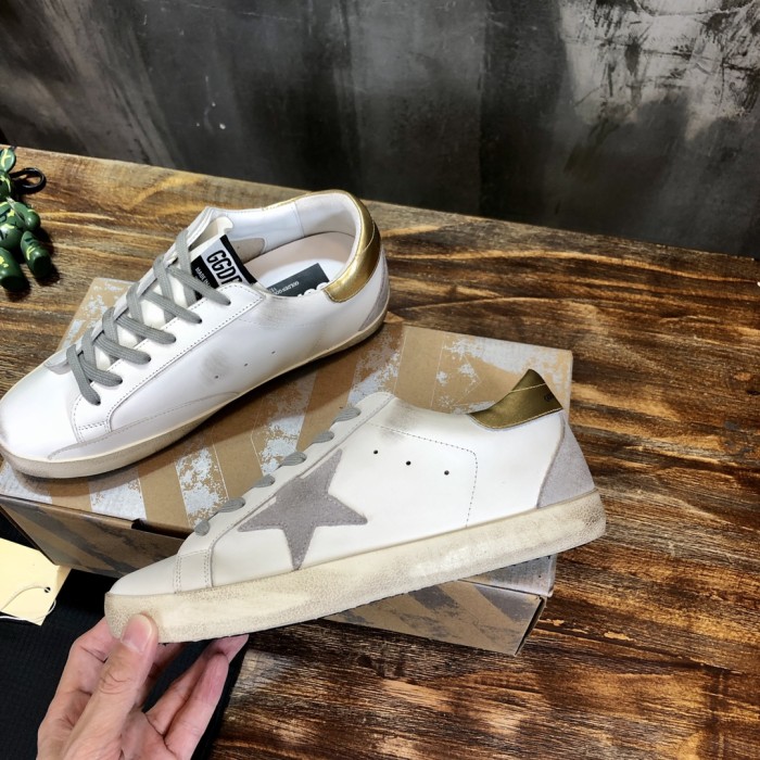 Golden Goose Superstar distressed-finish sneakers 13