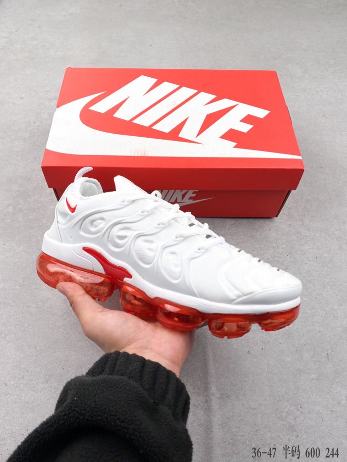 Nike Air VaporMax Plus Whtie Red