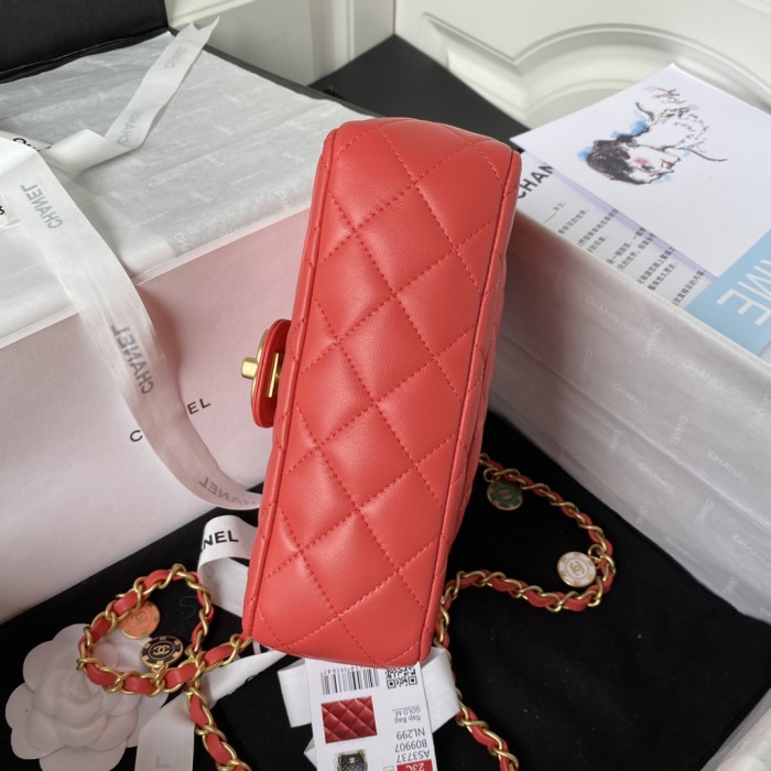 Handbag Chanel AS3737 size 14.5*19*6.5 cm