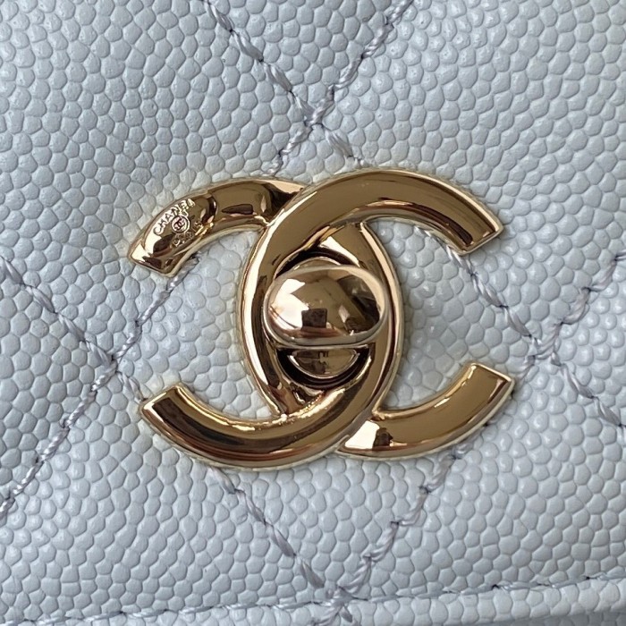 Handbag Chanel AS2215 size 𝟏𝟑*𝟏𝟗*𝟗 𝑐𝑚