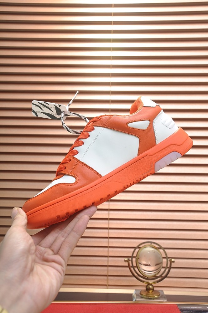 OFF-WHITE OOO Low Out of Office Red White
