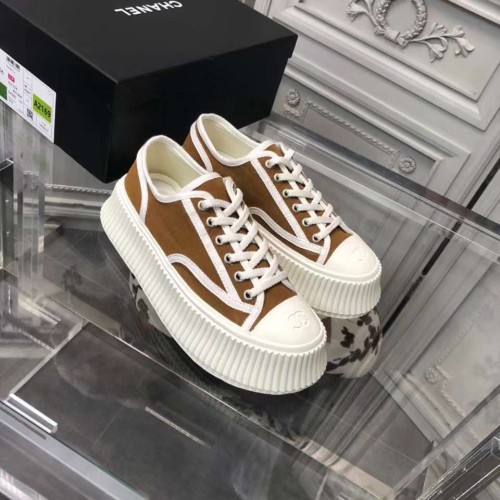 Chanel Platform Sneaker 30
