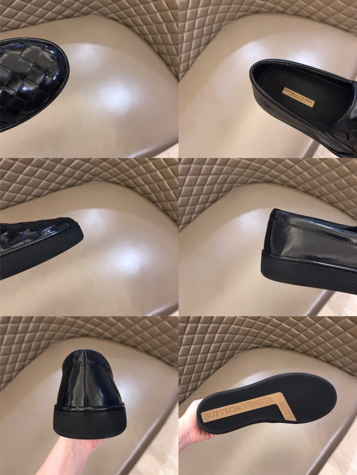 Bottega Veneta Intrecciato Leather Loafers 1