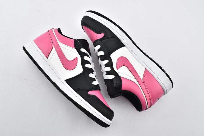 Jordan 1 Low Black Active Fuchsia