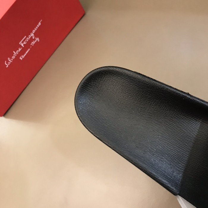 Salvatore Ferragamo Groove Slides 3