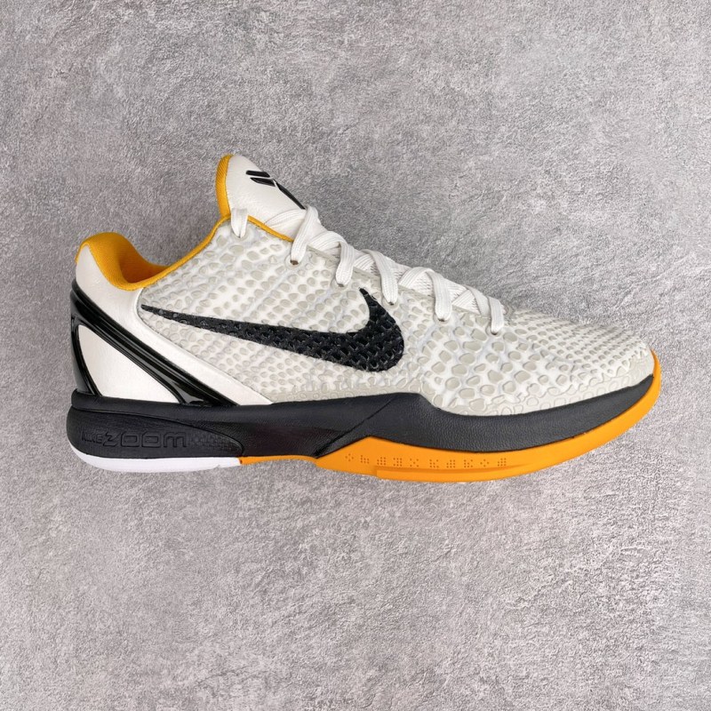 Kobe 6 Protro Playoff Pack White Del Sol