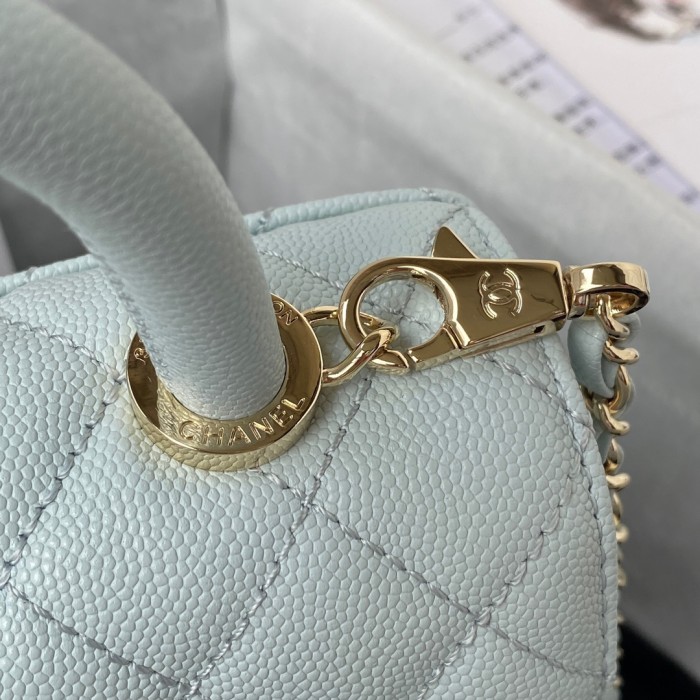 Handbag Chanel AS2215 size 𝟏𝟑*𝟏𝟗*𝟗 𝑐𝑚