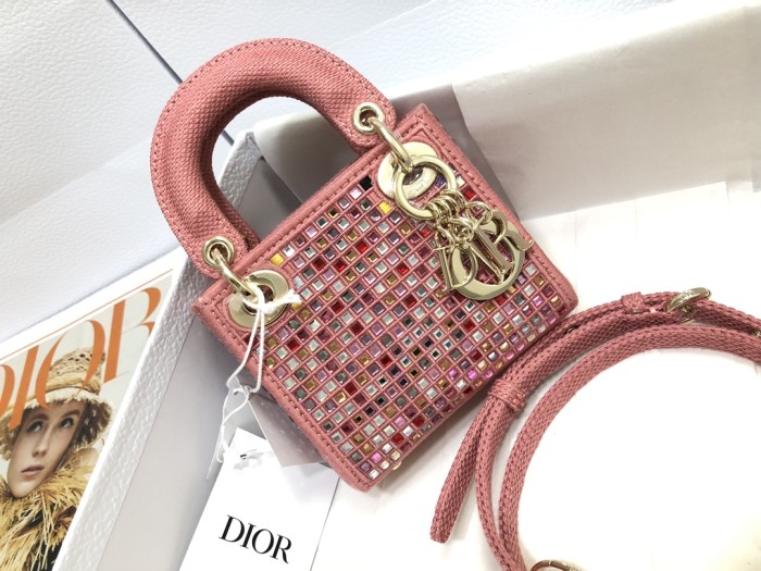 Handbag Dior S0856 size 12 x 10.2 x 5 cm