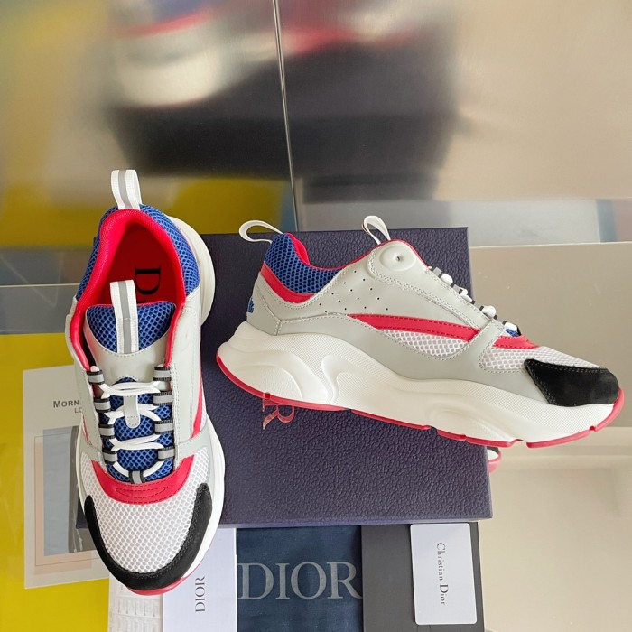 Dior B22 White Red Blue