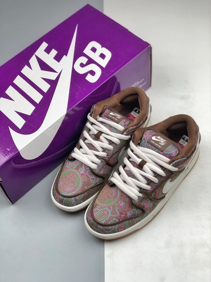 Nike SB Dunk Low Pro Paisley Brown