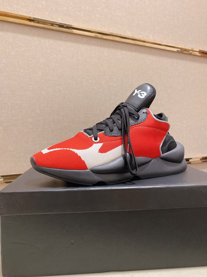 Y-3 Kaiwa Lace-Up Sneakers 11