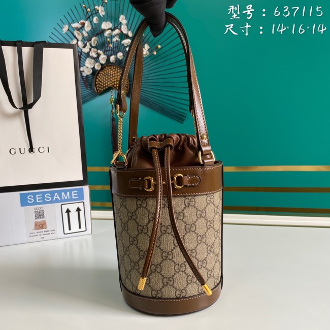 Handbag Gucci 637115 size 14*16*14 cm