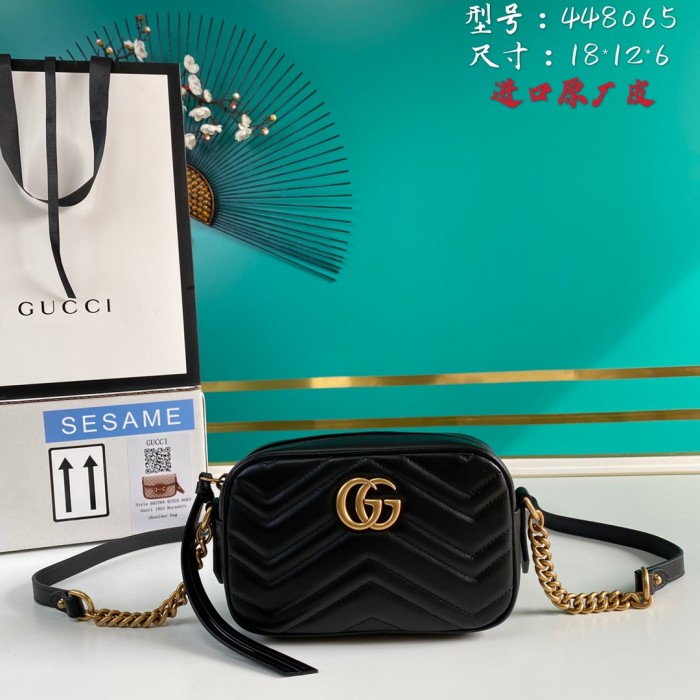 Handbag Gucci 448065 size 18*12*6 cm