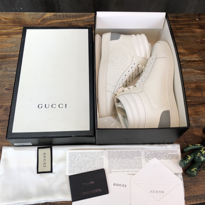 Gucci Ace High-Top GG White