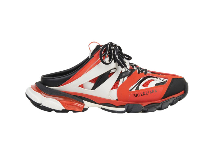 Balenciaga Track Mule Red White