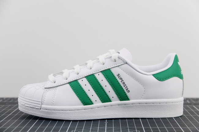 adidas Superstar White Green