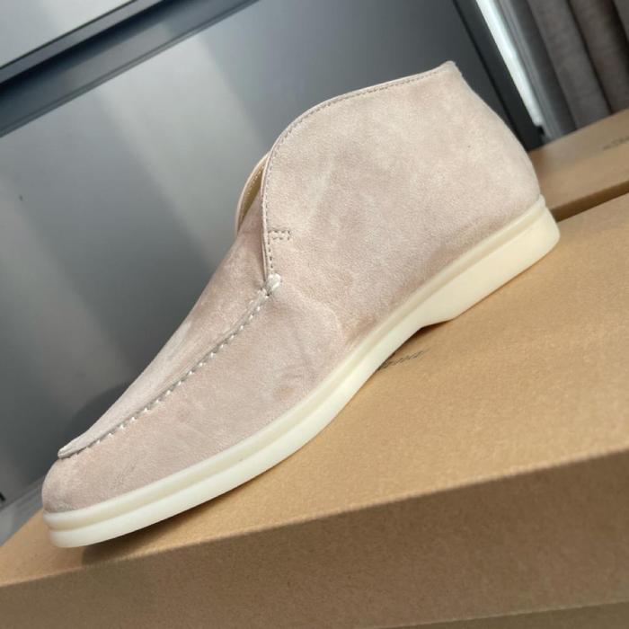Loro Piana Open Walk suede ankle boots