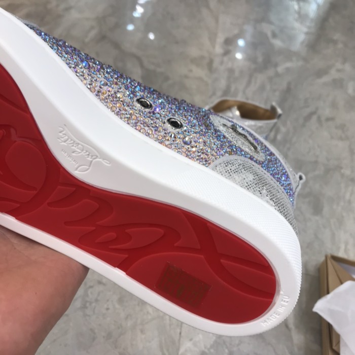 Christian Louboutin Louis Junior Spikes Orlato Flat Sneakers 19