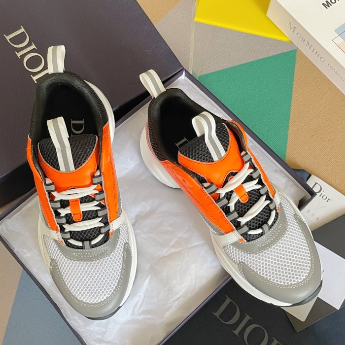 Dior B22 Orange White