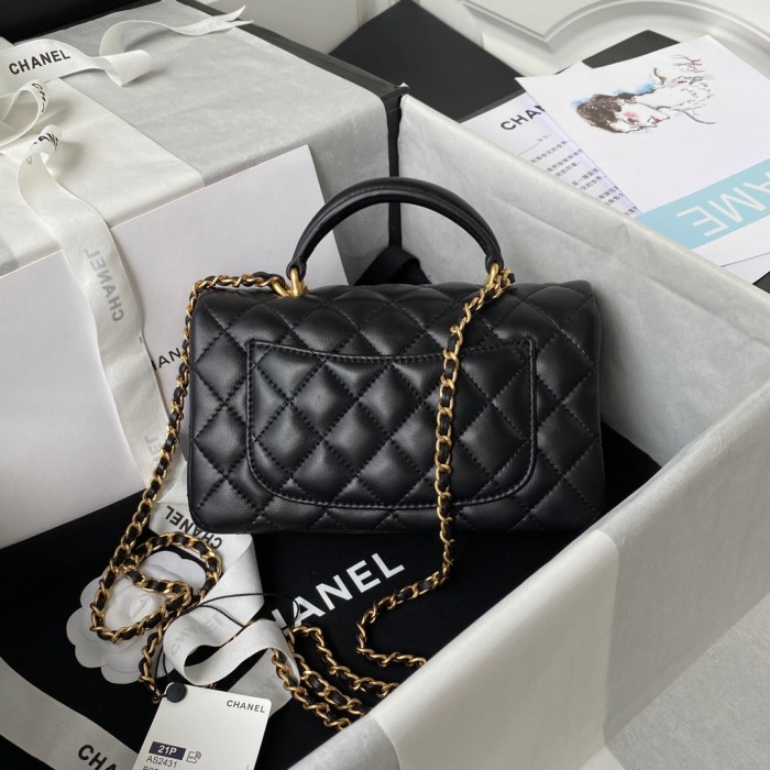 Handbag Chanel AS2431 size 20x12x6 cm