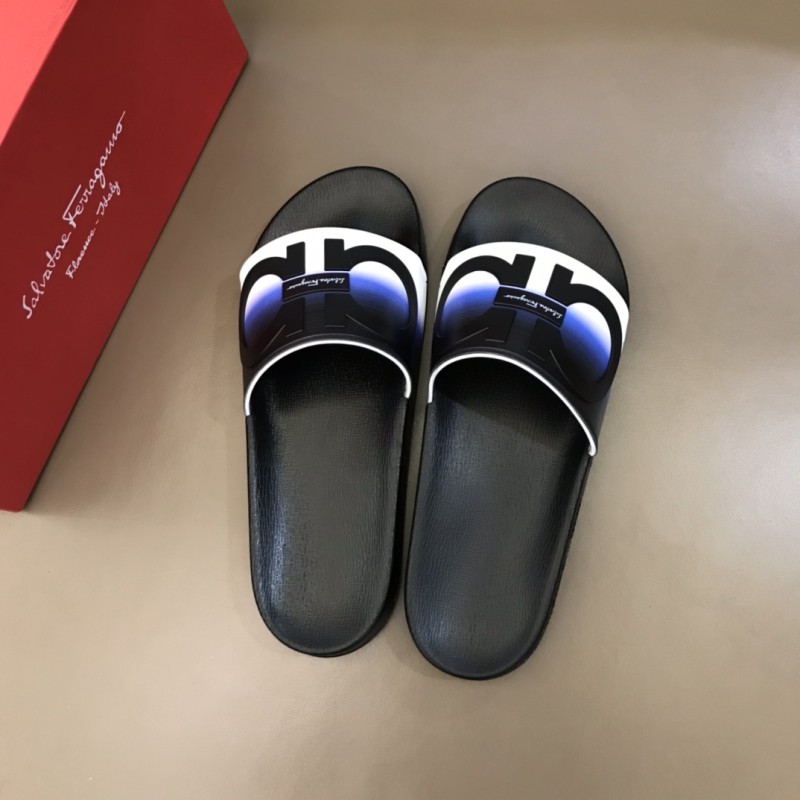 Salvatore Ferragamo Groove Slides 2