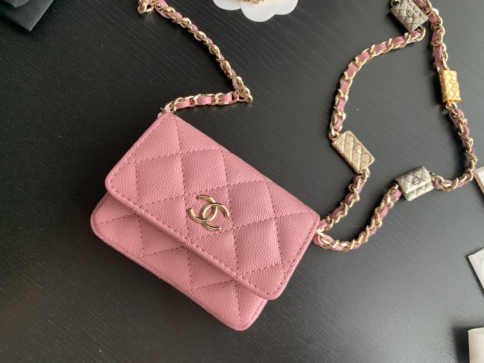 Handbag Chanel 2444 size 10cmx7.5cmx2 cm