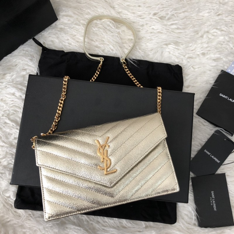 Handbags SAINT LAURENT 393953 size 19*11.5*4 cm