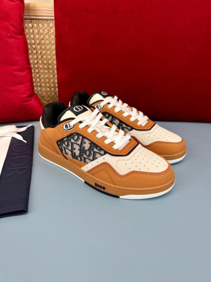 Dior B27 Low Coffee Cream Black