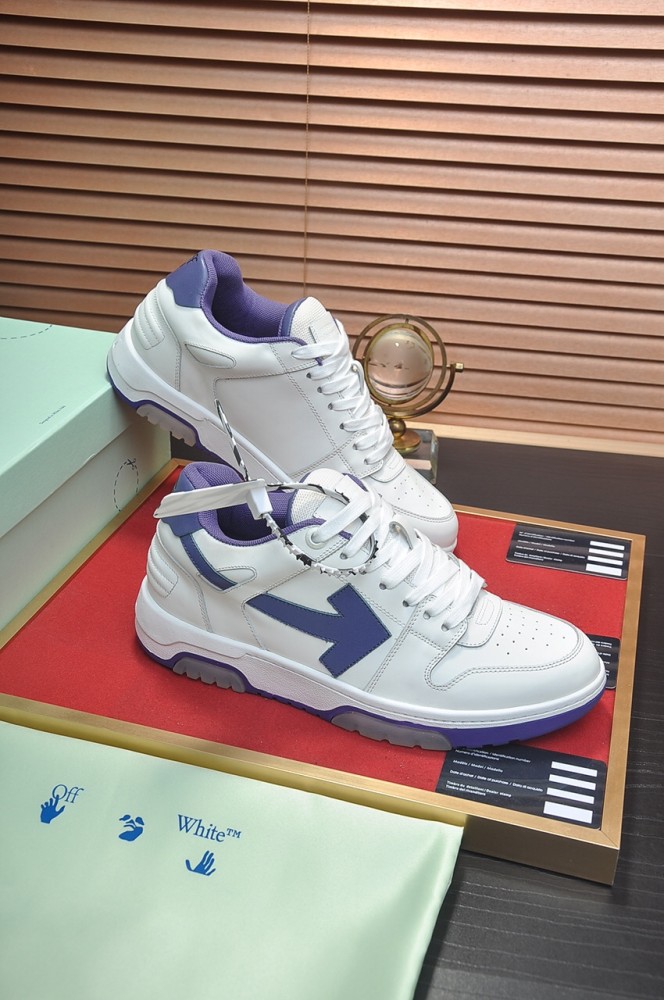 Off-White Out of Office White Purple