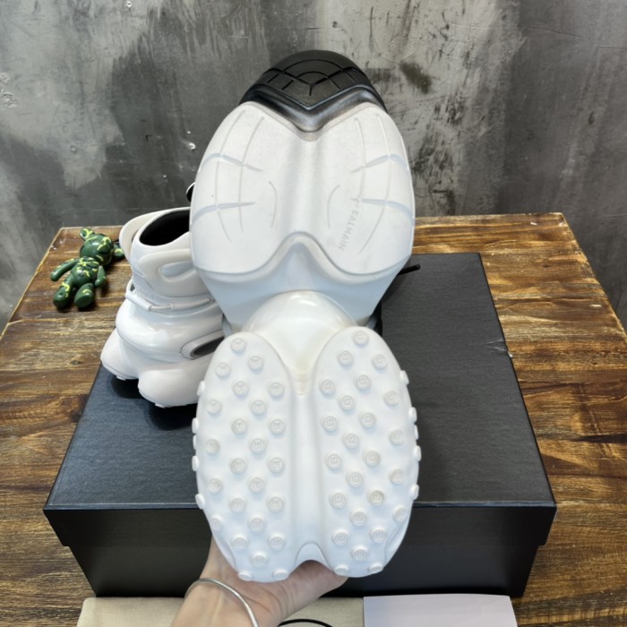 Balmain Unicorn Low-Top White Black Gradiant