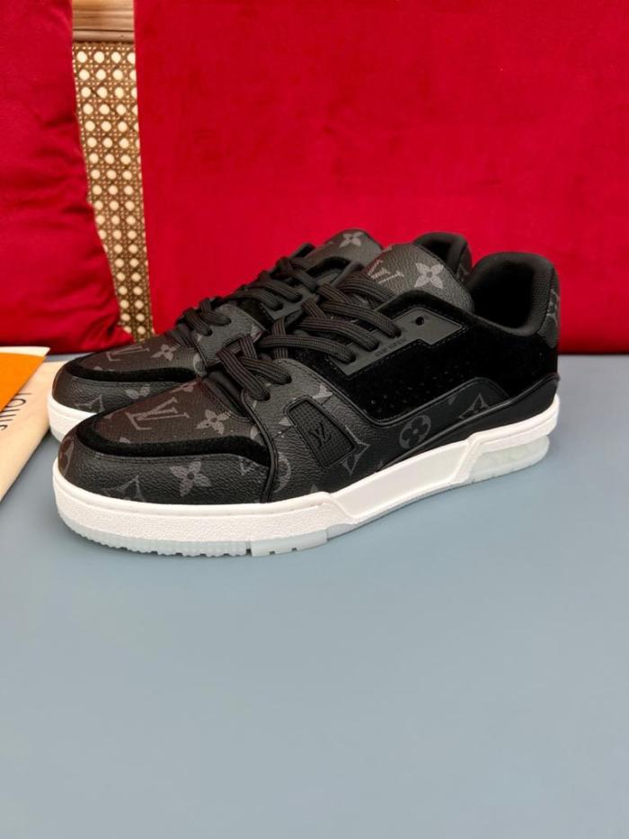 Louis Vuitton Trainer Black Monogram
