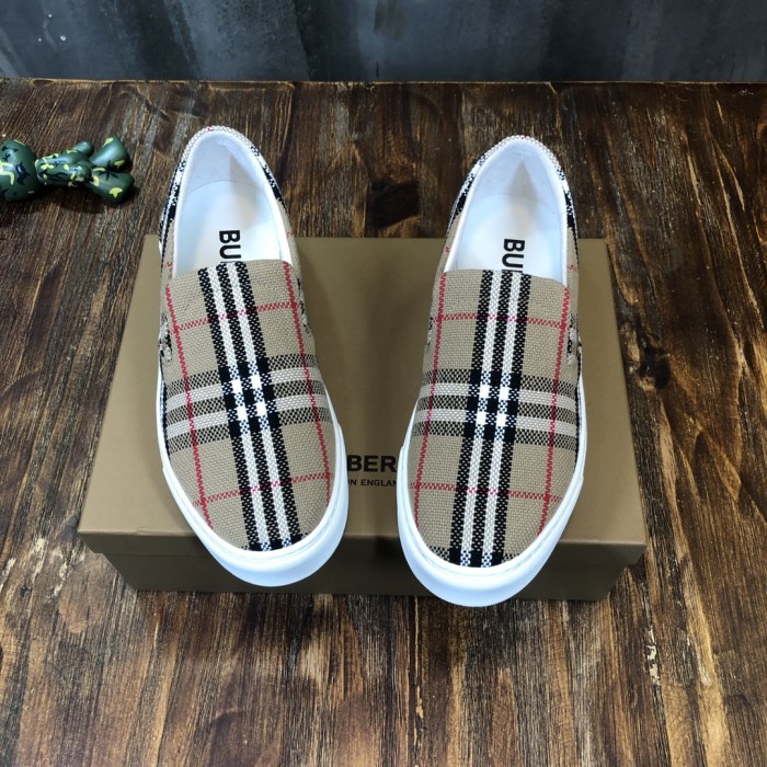 Burberry Slip On Check Print