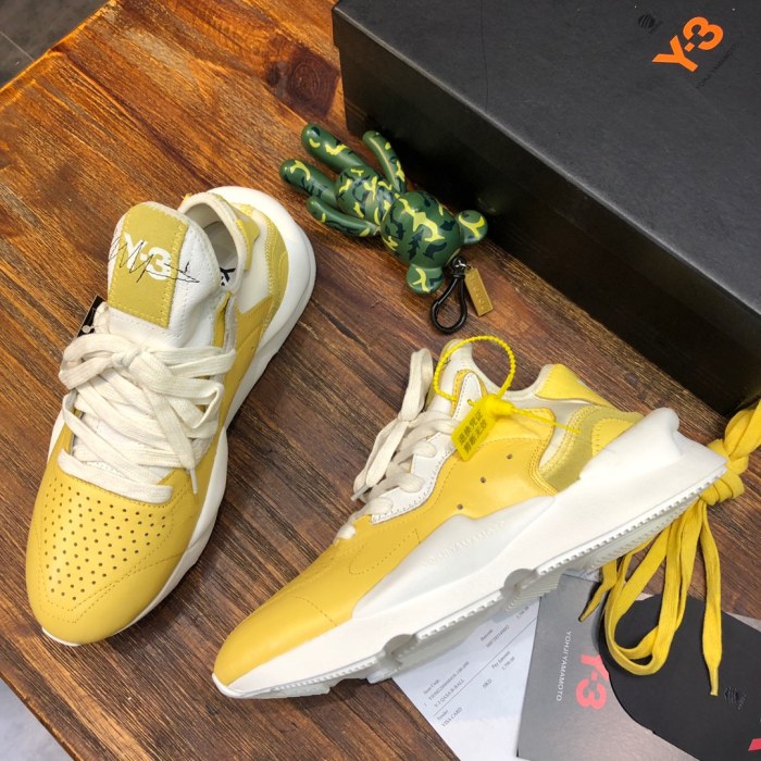 Y-3 Kaiwa Lace-Up Sneakers 32