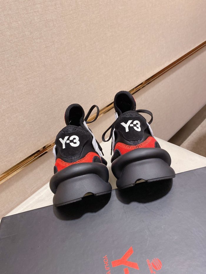 Y-3 Kaiwa Lace-Up Sneakers 20