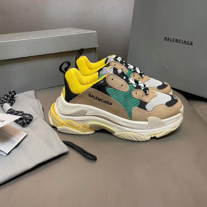 Balenciaga Triple S Beige Green Yellow (2018 Reissue)
