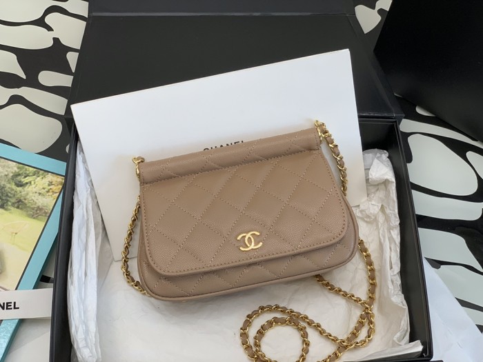 Handbag Chanel 99209 size 12*17.5*5.5 cm