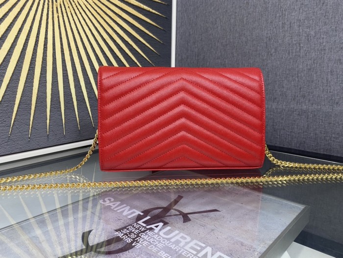 Handbags SAINT LAURENT 377828 size 22.5x14x4 cm