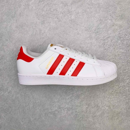 adidas Superstar White Red