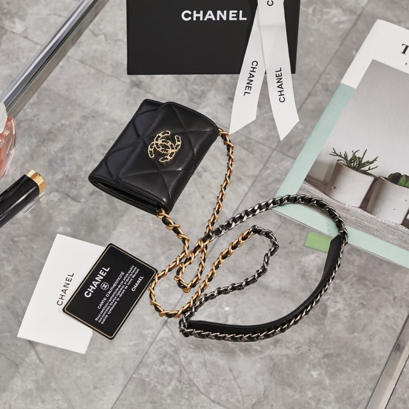 Handbag Chanel AP1787 size 8.5×12×3.5 cm