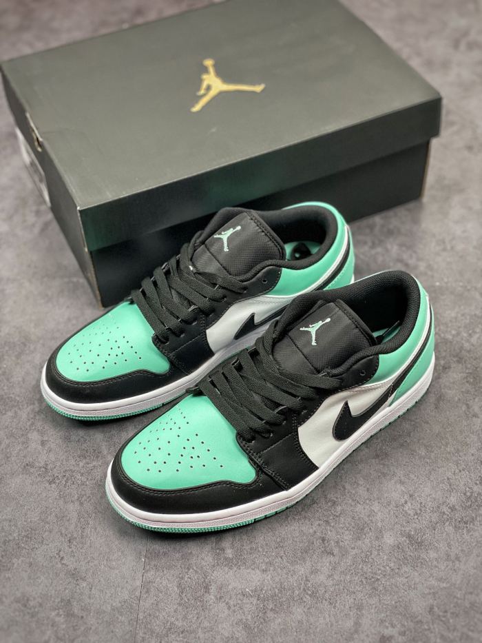 Jordan 1 Low Emerald Toe
